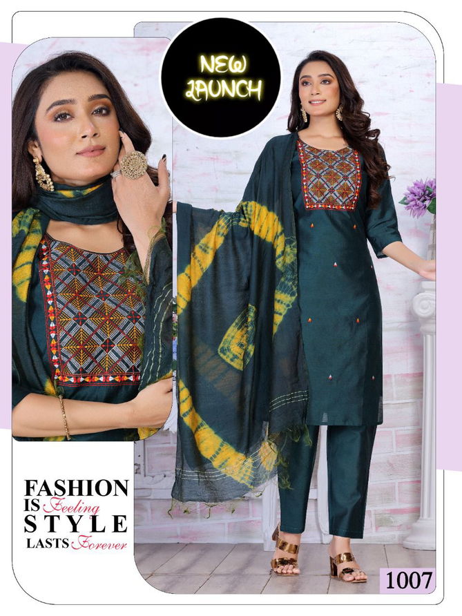 Beauty Kayra New Exclusive Wear Silk Designer Kurti Pant With Dupatta Collection